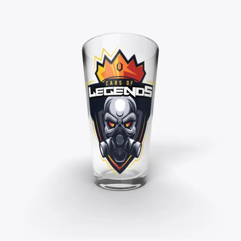 Cars of Legends Pint Glass