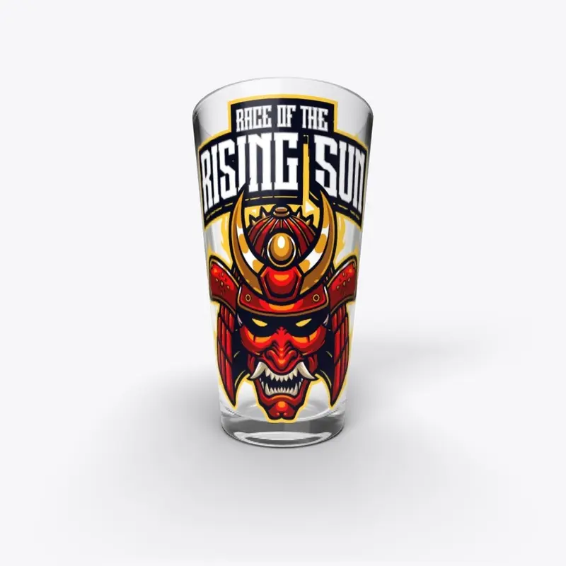 Race of the Rising Sun Oni Glass